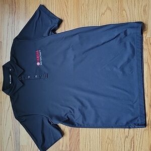 Black Travis Mathew Yamaha Watercraft polo.